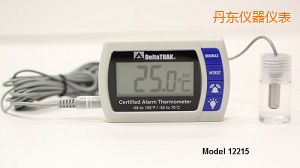 丹東認(rèn)證的報警溫度計(jì) 內(nèi)外傳感器